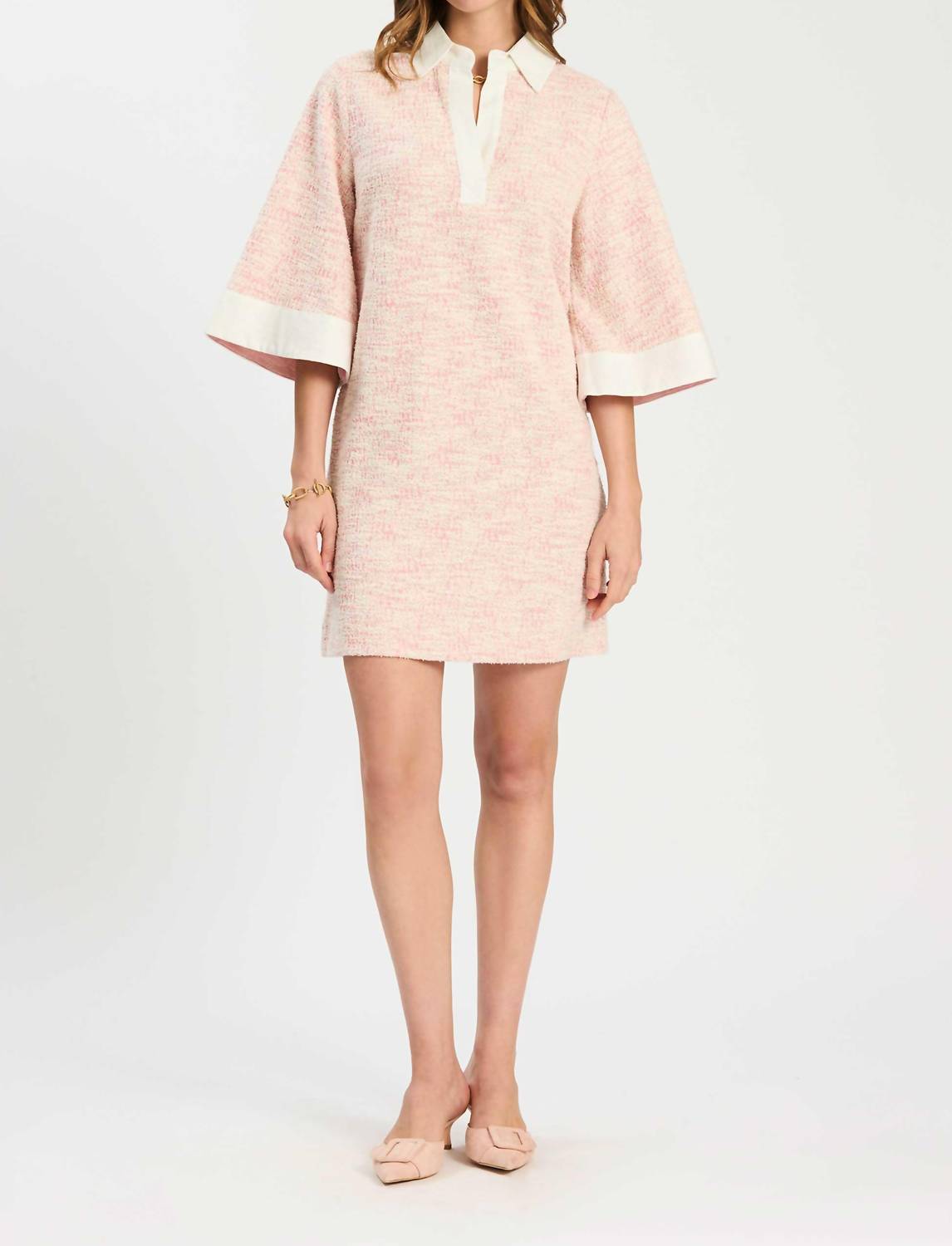 Tyler Boe - Sid Knit Boucle Mini Dress