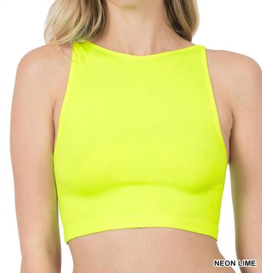 Zenana - Seamless Crop Top Bralette