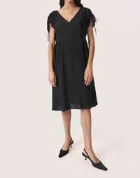 Soaked In Luxury - Kehlani Open Back Short Sleeve Dress