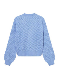 Mademoiselle Yeye - Heavenly Chunky Knit Cardigan