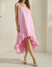 Able - Ruffle High Low Dress