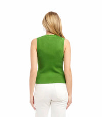 Karen Kane - Skylee Sleeveless Ribbed Sweater Tank Top