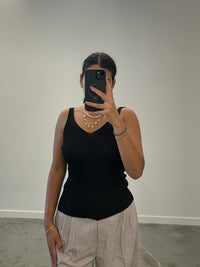 Mijeong Park - V-neck Knit Top