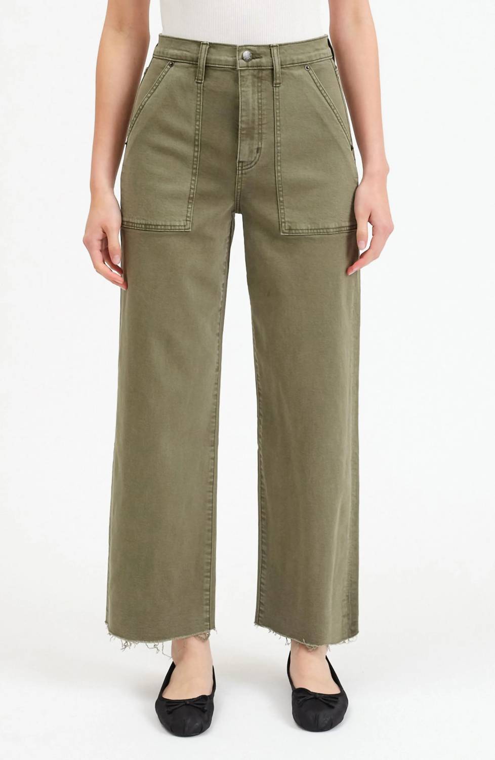 Daze - Pleaser High Waist Wide Leg Jeans