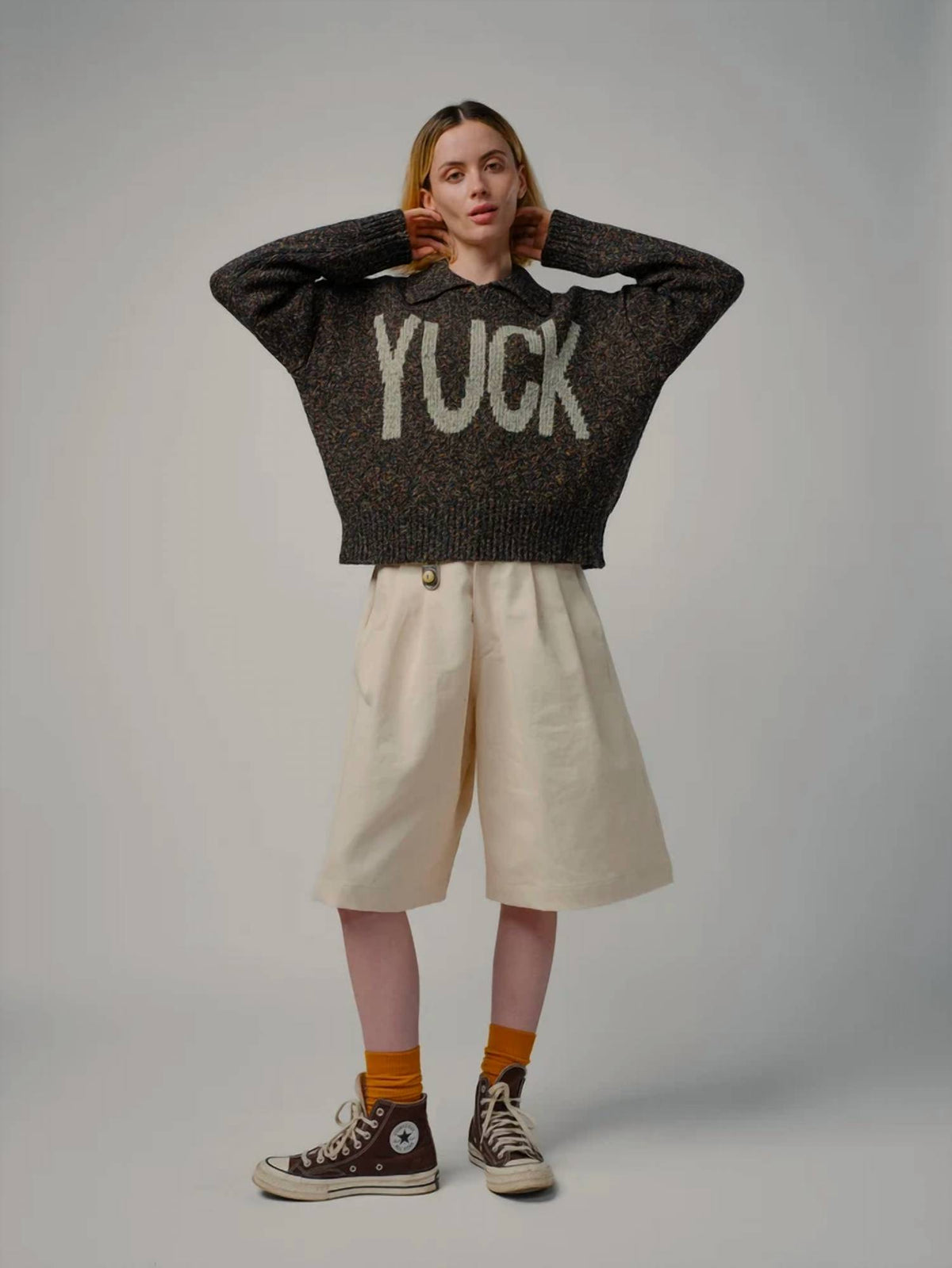 Degen - Yuck Collared Sweater