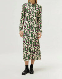 Compañía Fantástica - Geometric Print Midi Dress