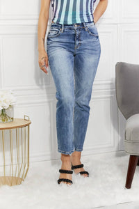 Kancan - Amara High Rise Slim Straight Jeans