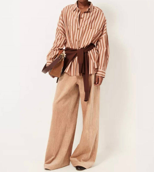 Sessun - Fontania Long Sleeve Stripe Shirt