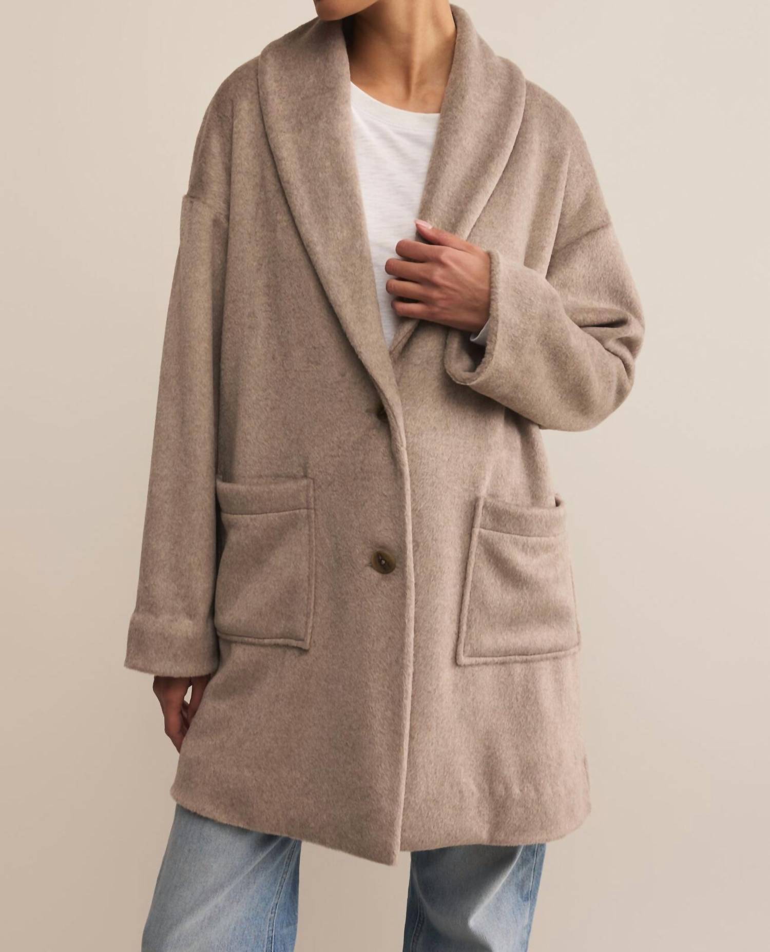 Z Supply - Lennon Heathered Coat – Snagged & Bagged