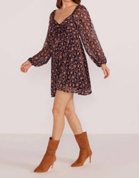 Minkpink - Regal Babydoll Mini Dress