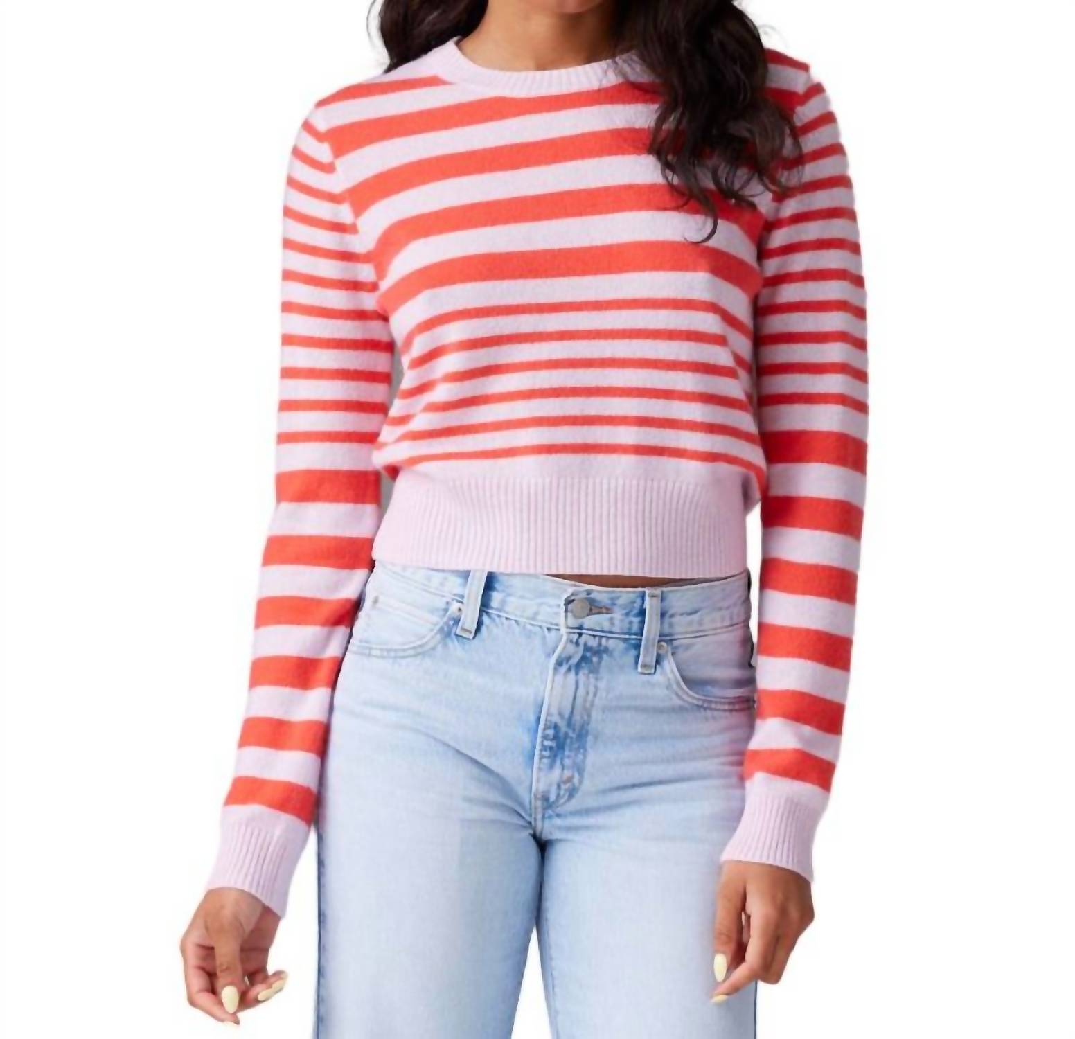 Colorush - Womad Stripe Little Crew Sweater