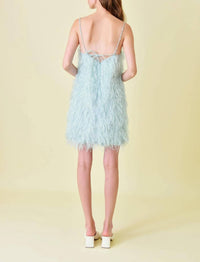 Fore Collection - Women's Celeste Feather Mini Dress