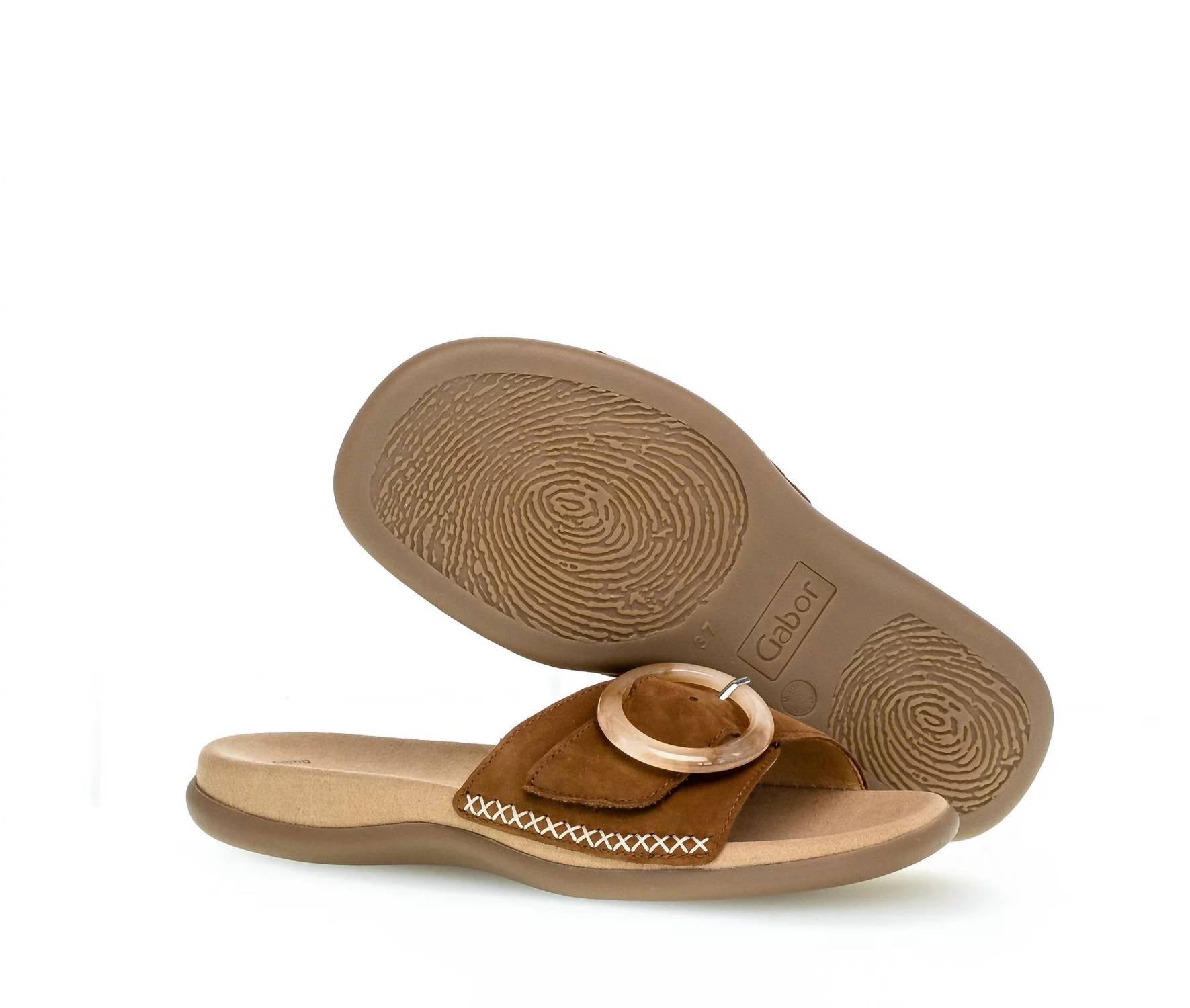 Gabor - Women's Pantolette 83.701.18 Flat Sandal