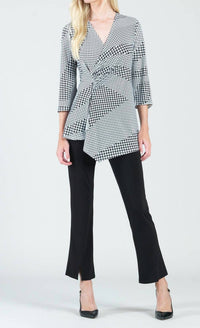 Clara Sunwoo - Side Gathered Drape Hem Tunic