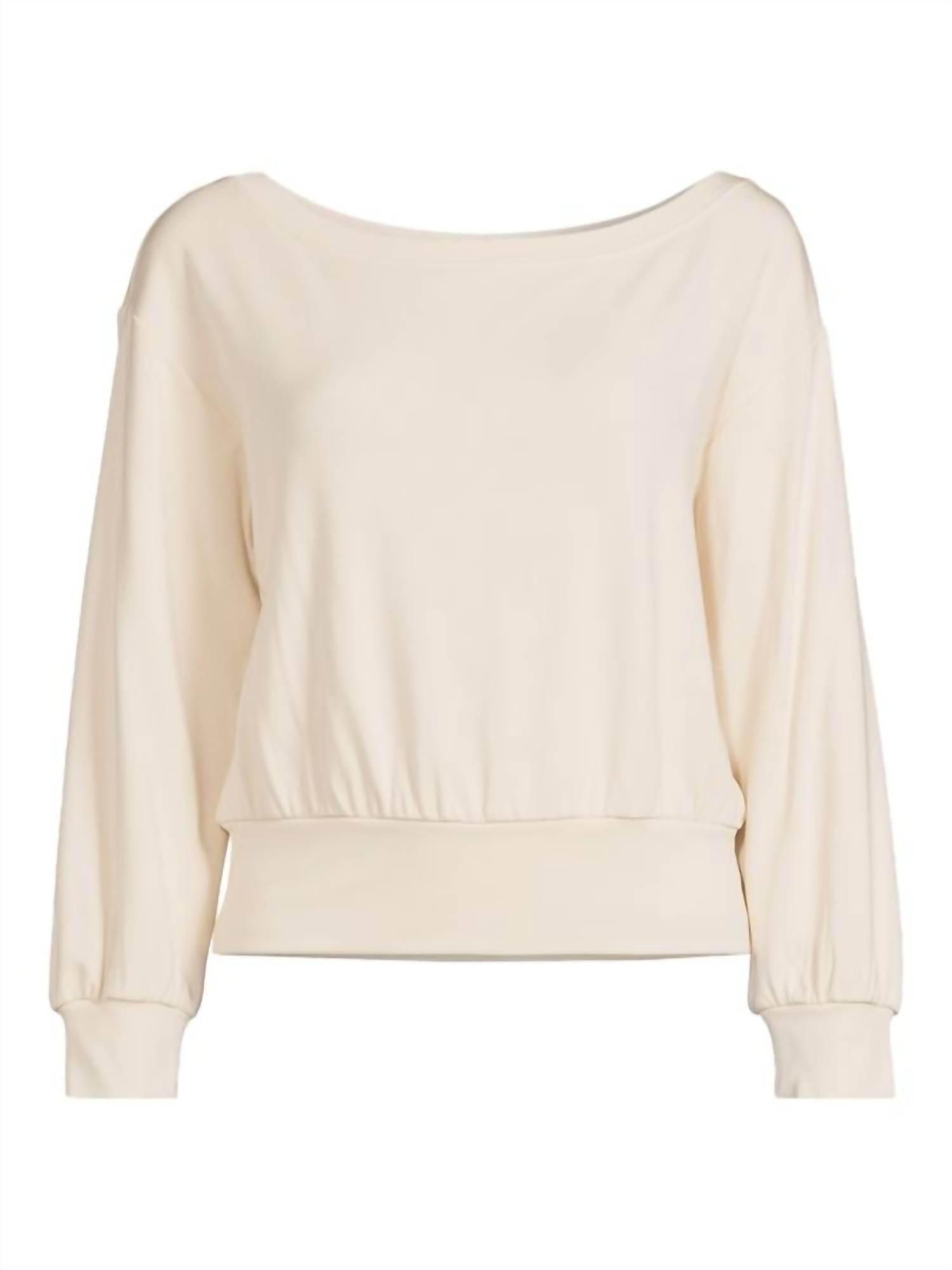 Elie Tahari - Women's Boatneck Sweatshirt