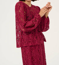 Kaffe - Kalanice Lace Balloon Sleeves Blouse
