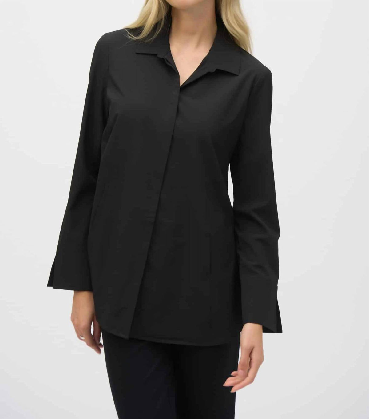 Joseph Ribkoff - Woven Button Down Blouse