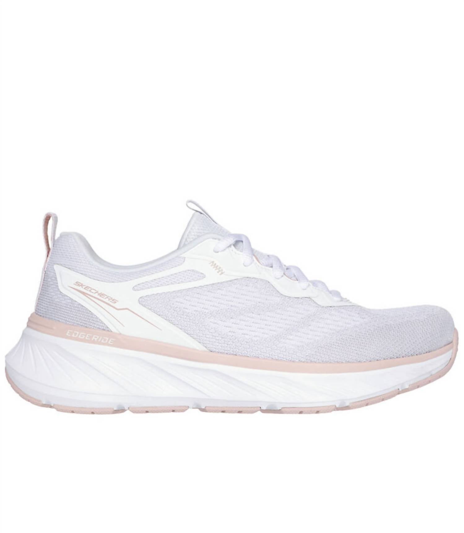 Skechers Women's Edgeride-power Flow Shoes in white natural - women's sneaker