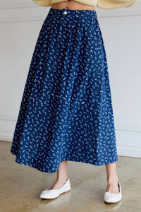 Le Lis - Samantha Floral Pleated Circle Skirt