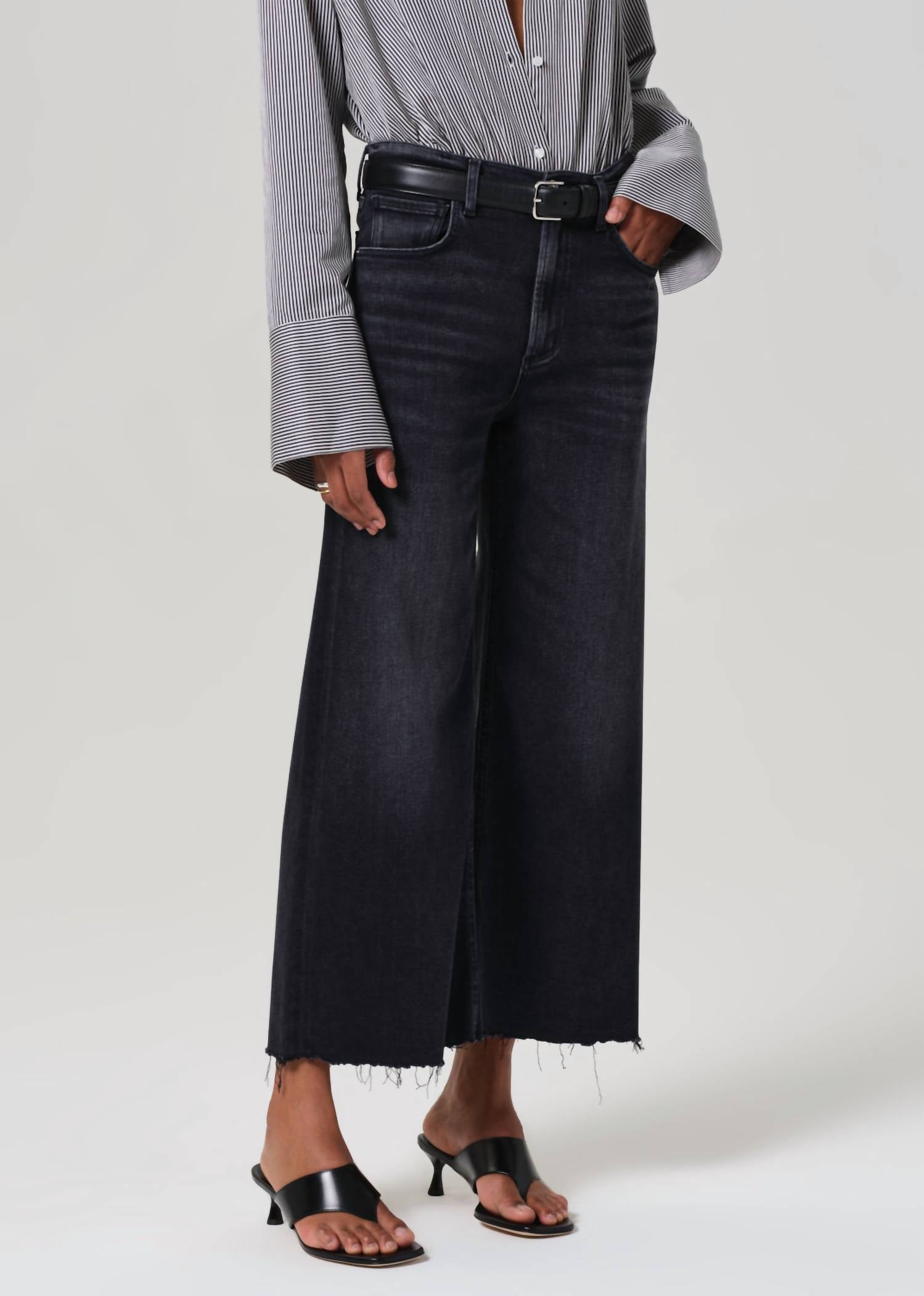 Citizens Of Humanity - Lyra Crop Wide Leg Pants