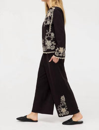Johnny Was - LUCCI VENLDA CROPPED WIDE LEG PANT