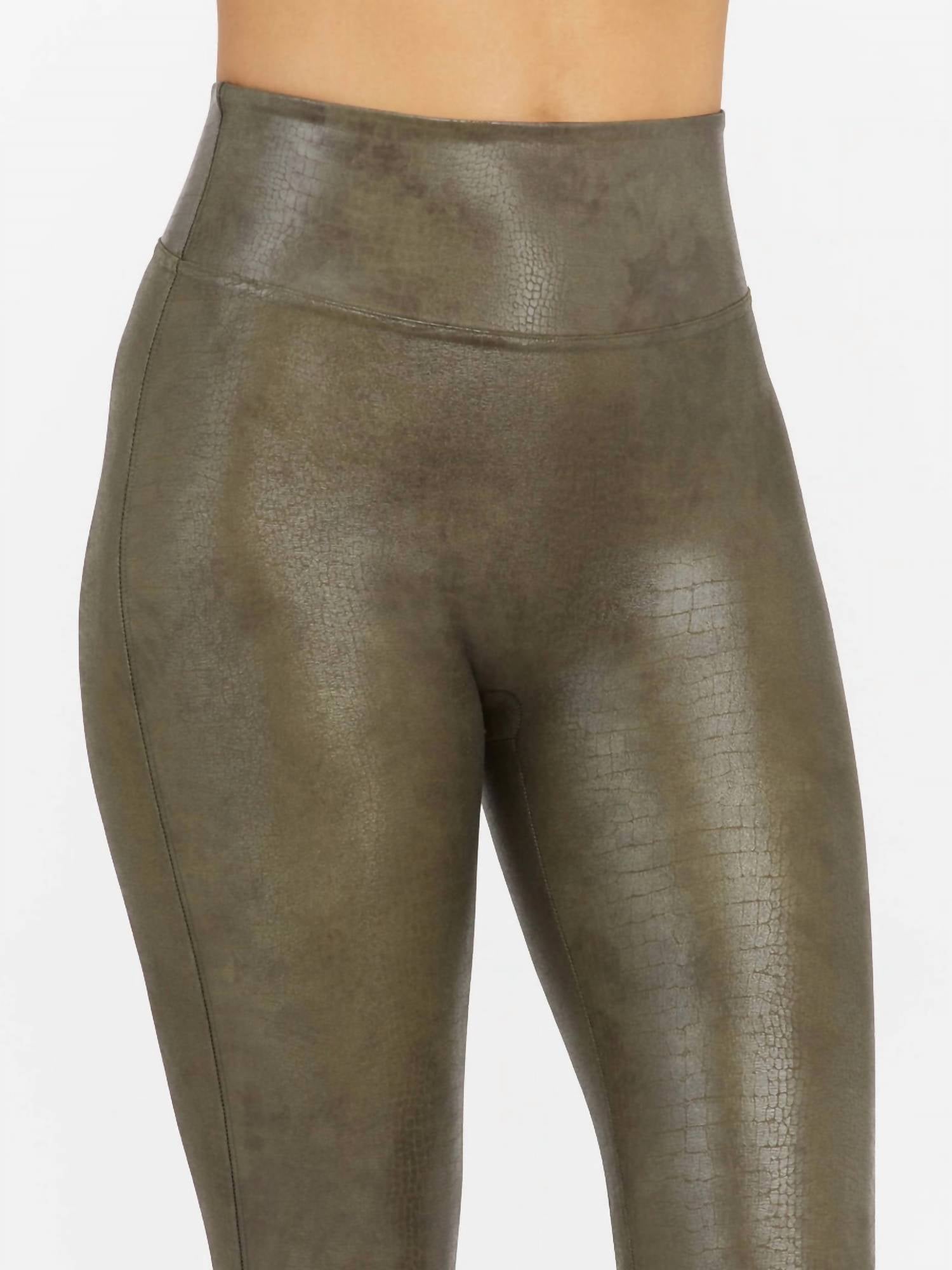 Spanx - Faux Leather Croc Legging