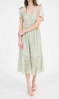 Blu Pepper - Sylvia Lace Midi Dress