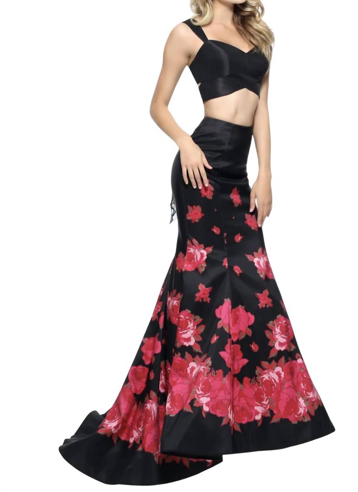 Sherri Hill - Taffeta Mermaid Prom Dress