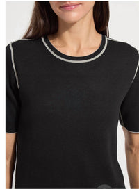 Lysse - ODESSA REVERSIBLE KNIT SHORT SLEEVE TEE