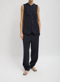 Tibi - Tropical Wool Easy Vest
