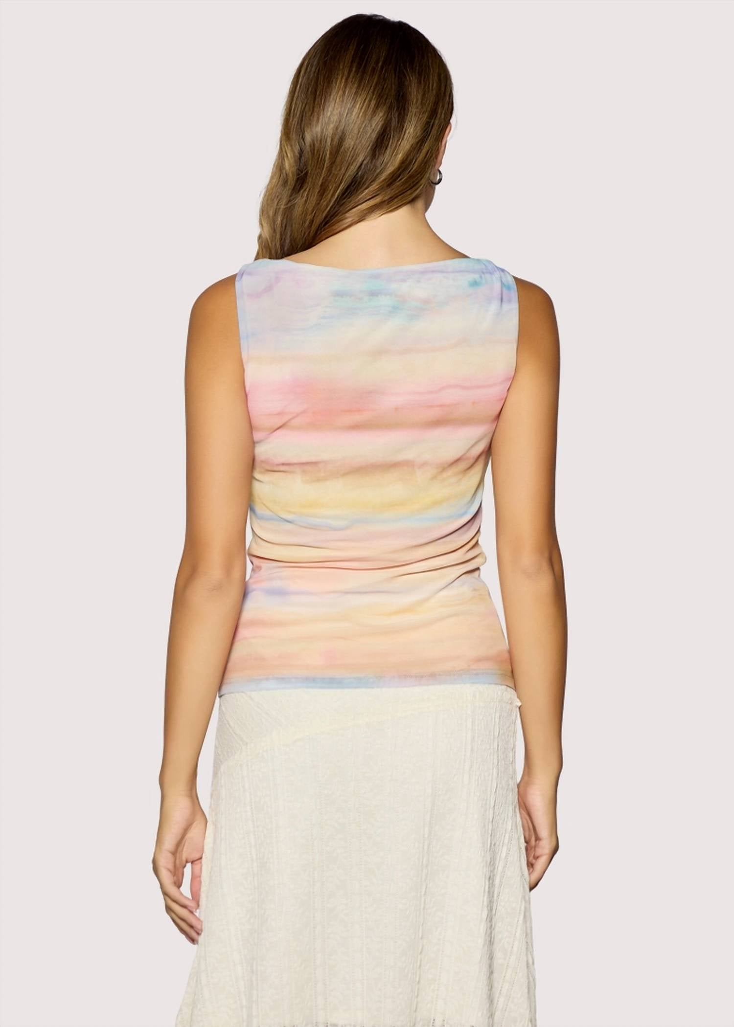 Lost + Wander - Sunset Promenade Mesh Top