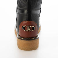 Salvatore Ferragamo - Women's Shearling Trim Boots