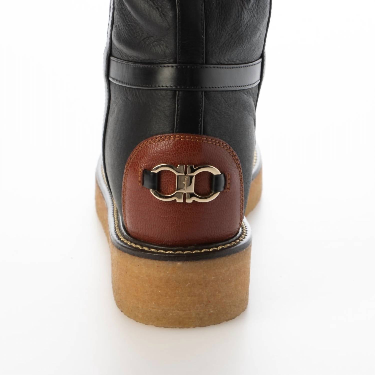 Salvatore Ferragamo - Women's Shearling Trim Boots
