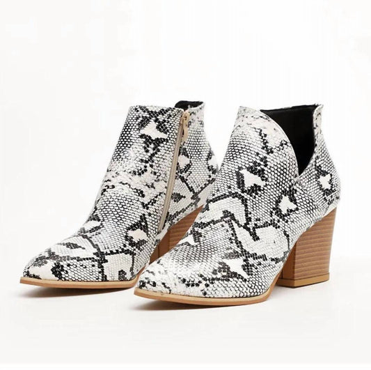 Posh - Women's Python Booties