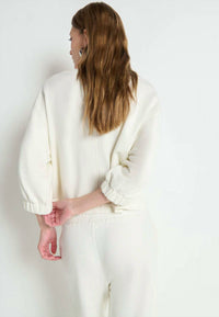 Nation Ltd - Geri Boat Neck Ballon Sleeve Sweatshirt
