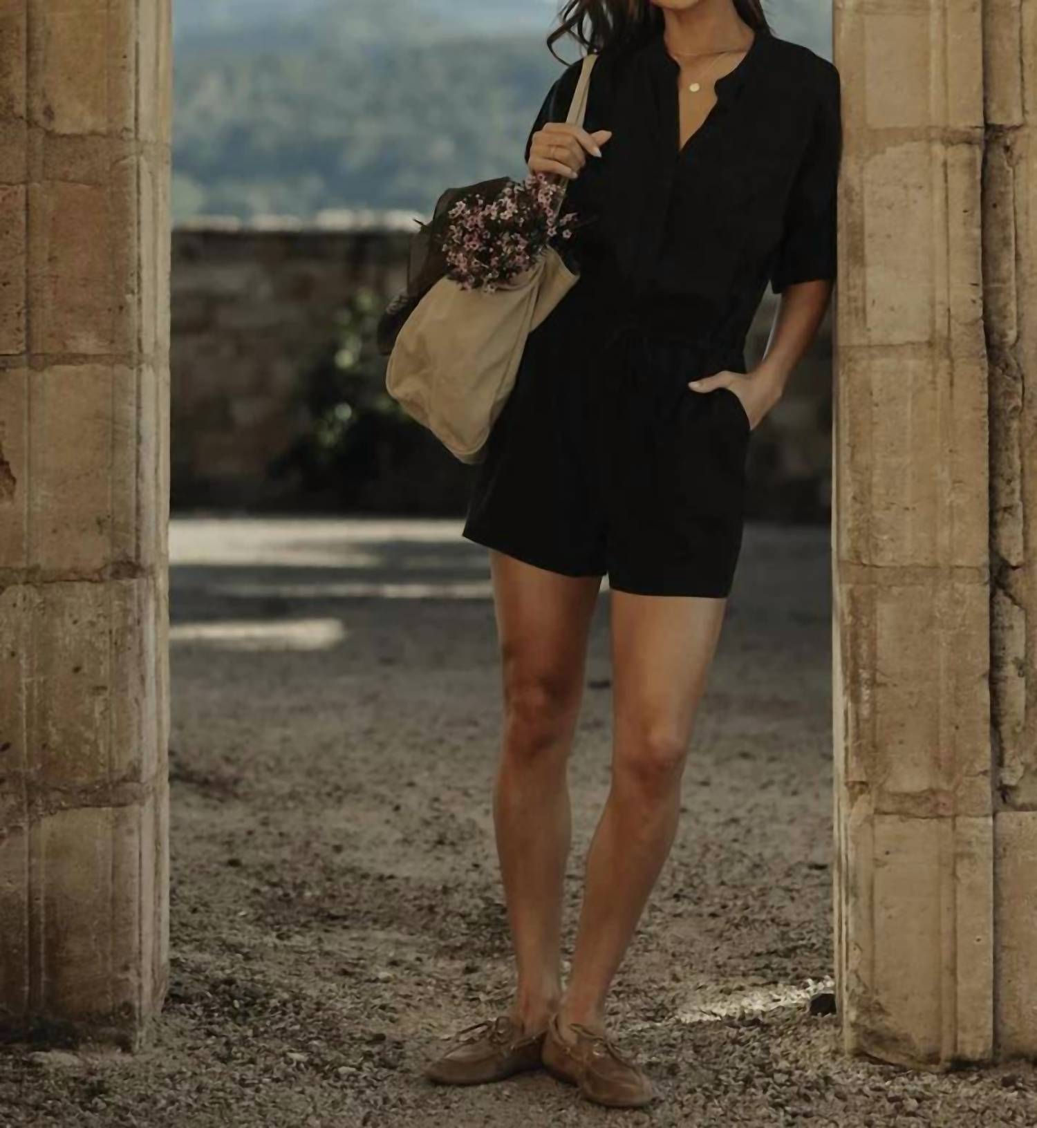 The Normal Brand - Sueded Costa Romper