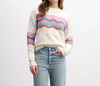 Hatley - Pointelle Wave Sweater