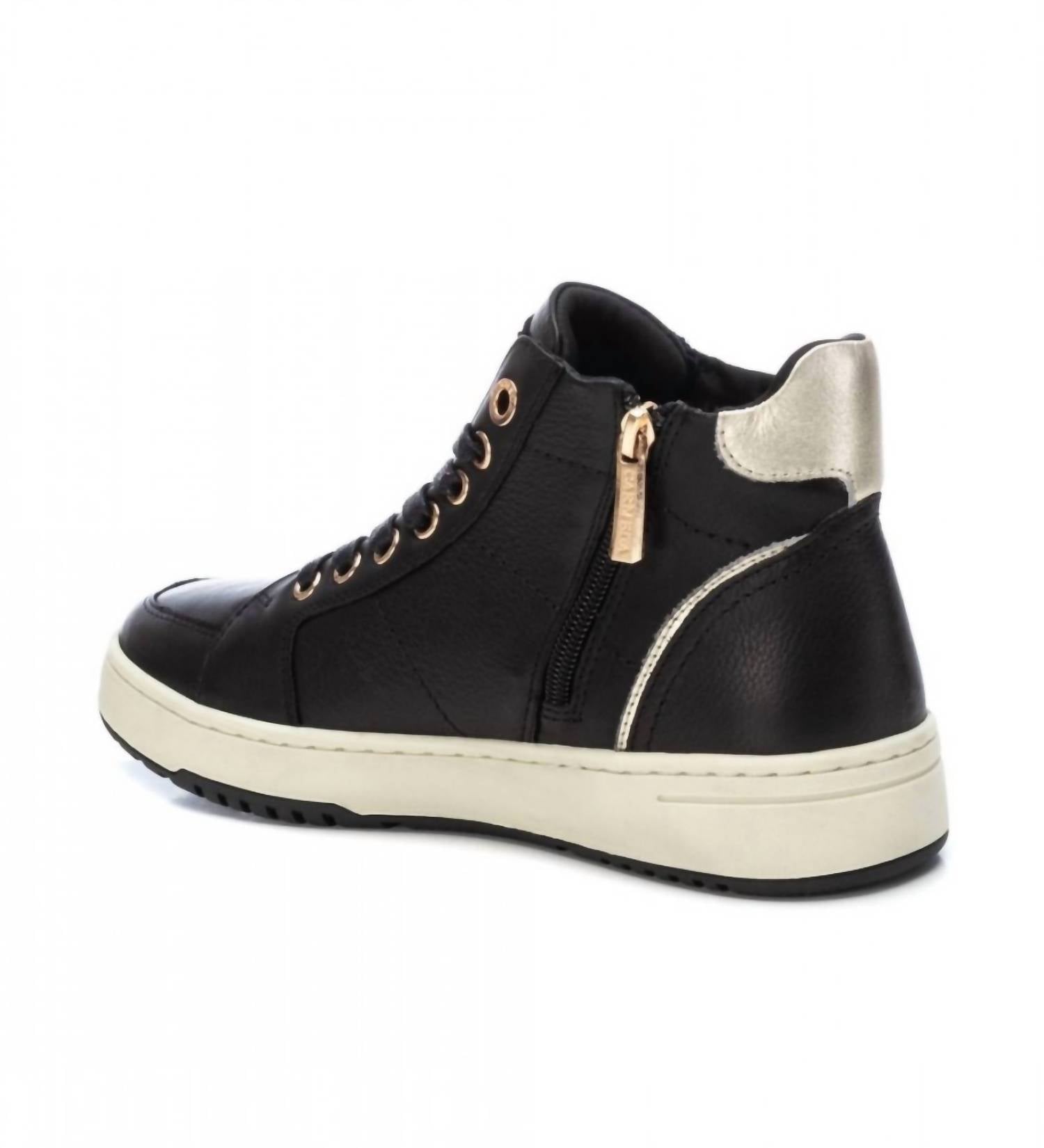 Xti - Women's Leather High Top Sneakers