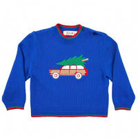 Petit Ami Zubels - Boy's Car Sweater