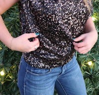 Elan - Reba Sequin Top