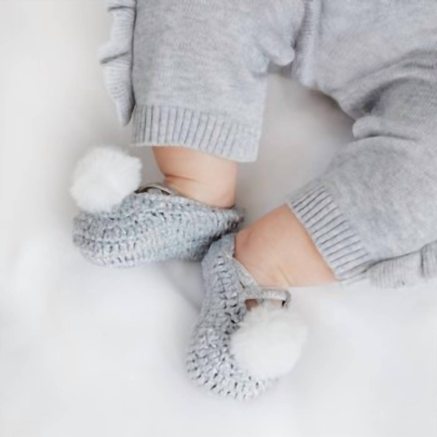 Elegant Baby - Baby Girl's Crocheted Shoes