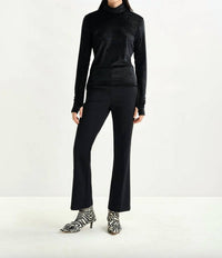 ESSENTIEL ANTWERP Ibell Rhinestone Tap Pants in black - women's pants - view 4