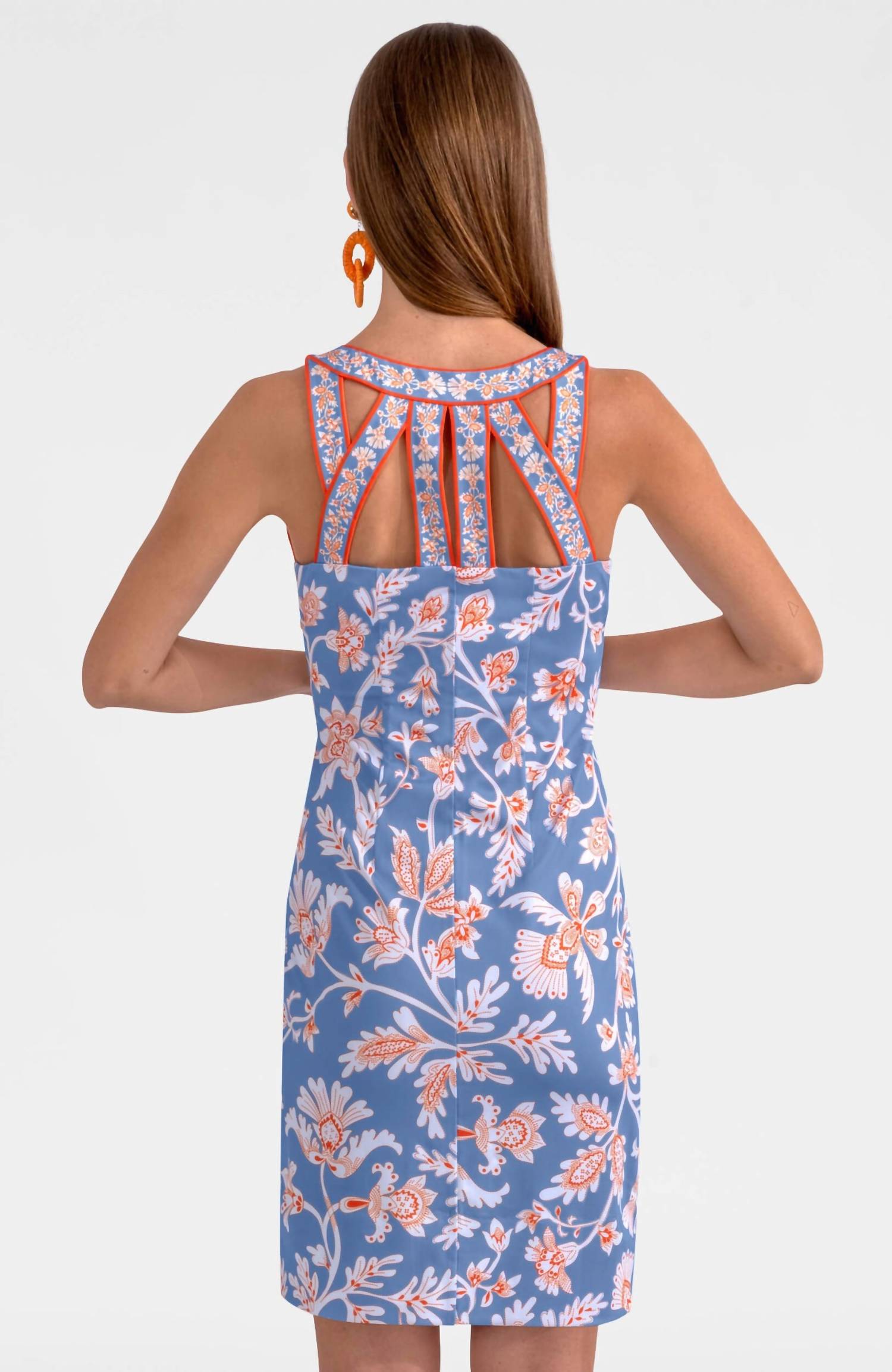Gretchen Scott - Jersey Isosceles Floral Mini Dress