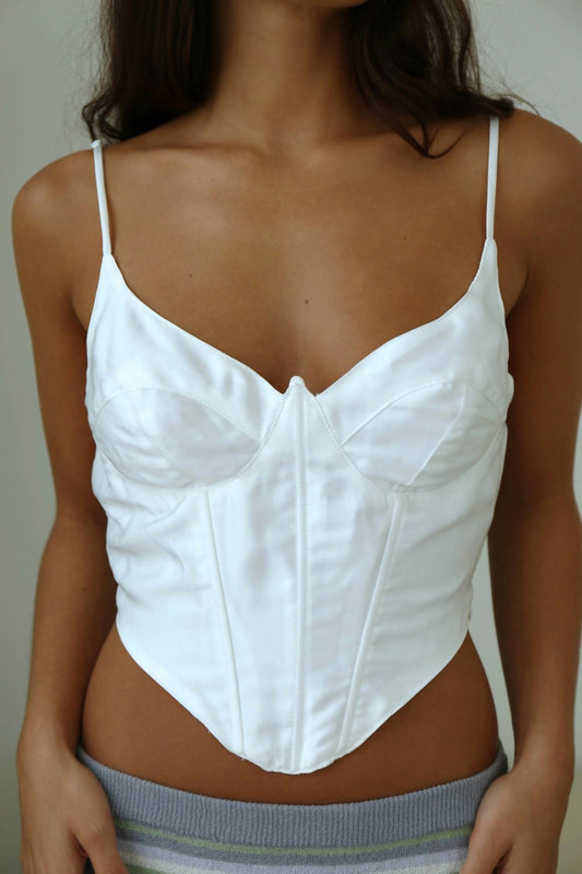 Papermoon - Adelina Satin Bustier Cami