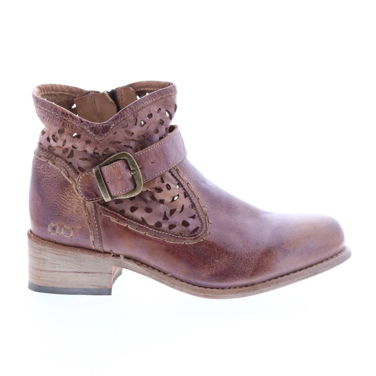 BEDSTU Women's Heather Ankle Boots in tan dip dye mason - women's shoe