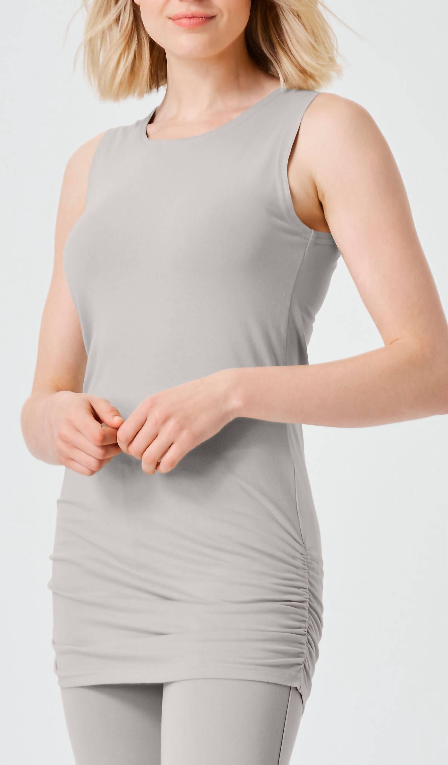Planet By Lauren G. - Rouched Tank
