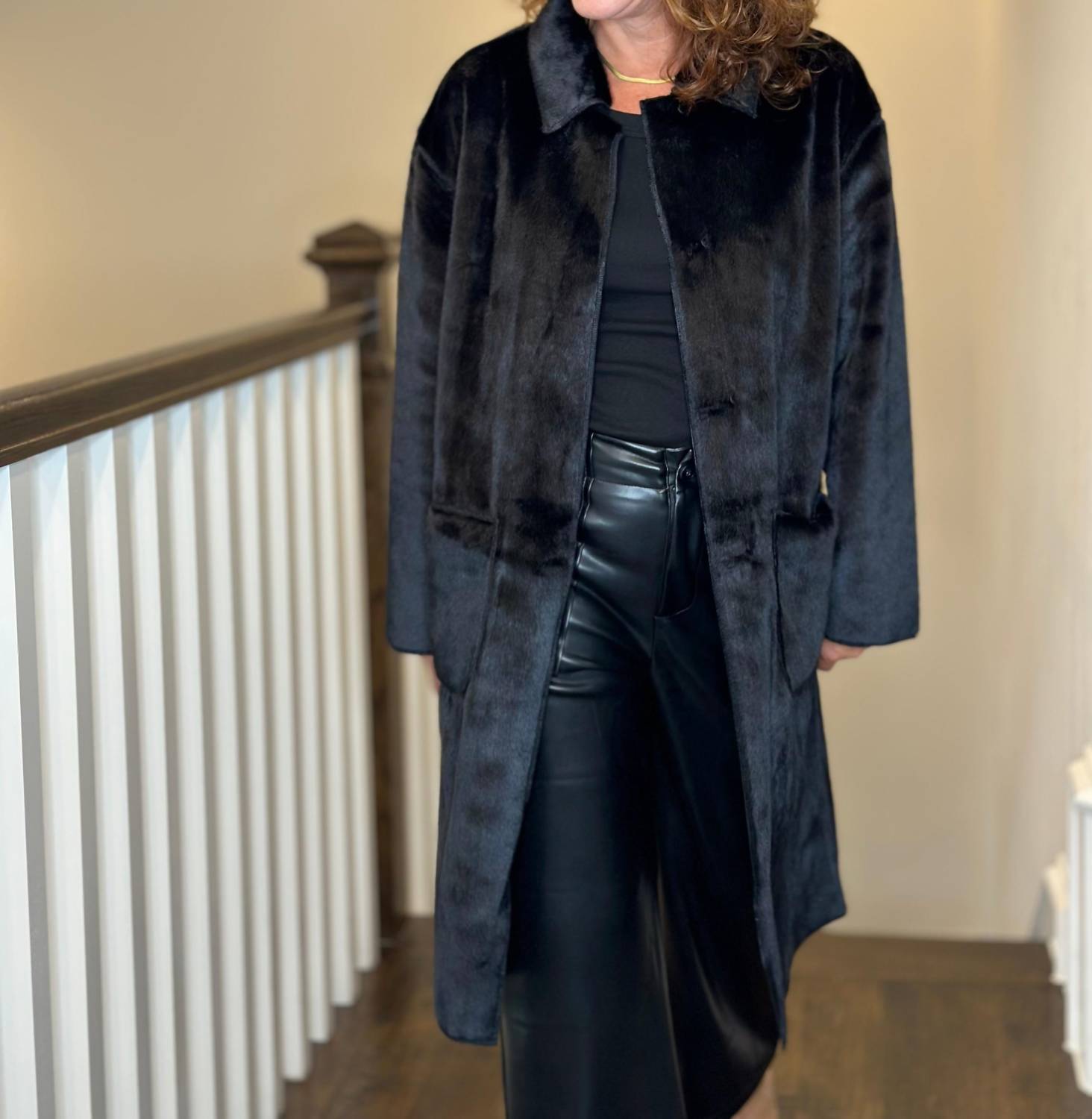 Love Token - Ruben Faux Fur Jacket