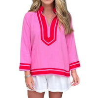 Entro - Solid Color Block Top