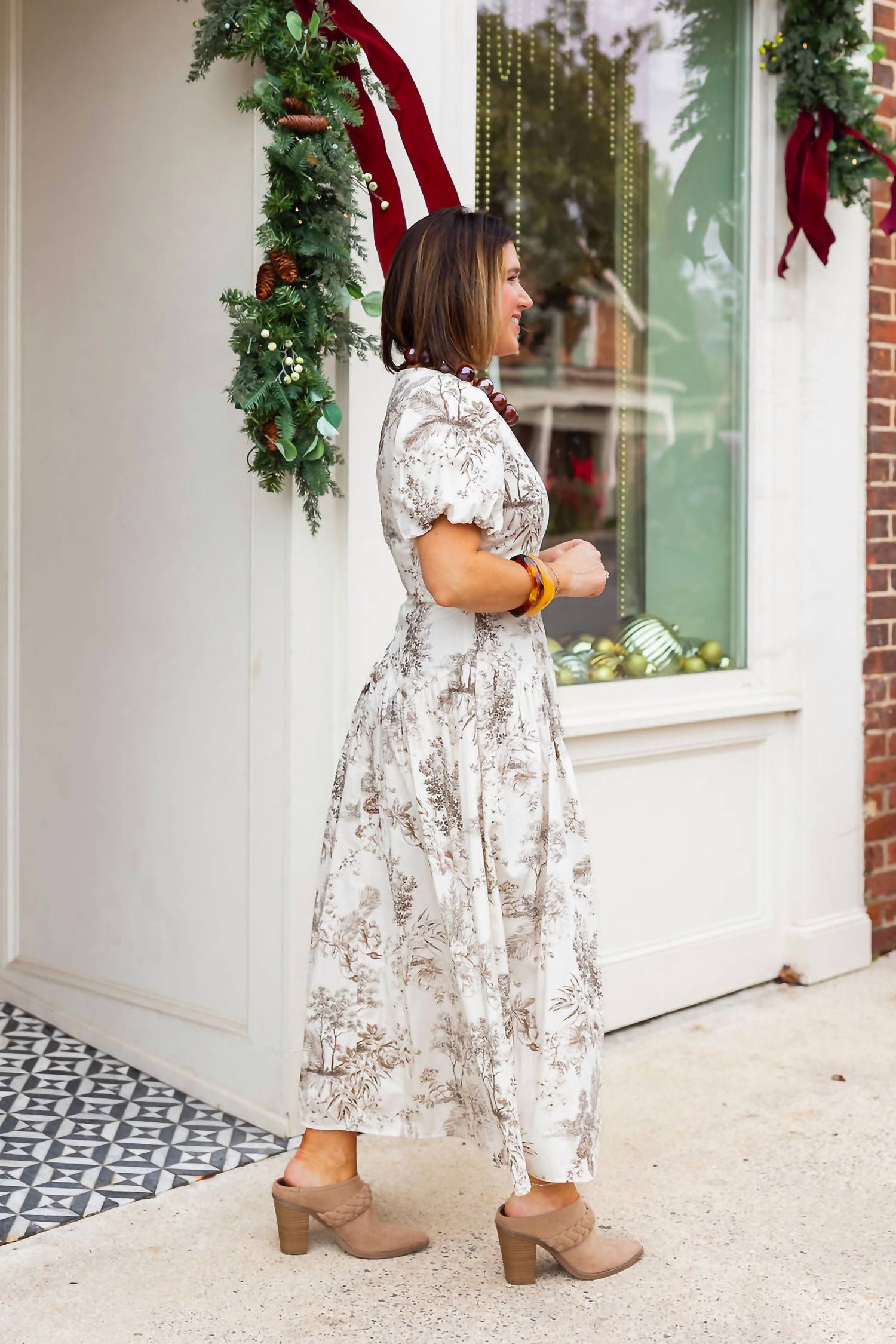 Aureum - Toile Midi Dress