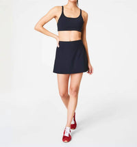 Spanx Low Impact Sports Bra in black - women's intimate - alternate view